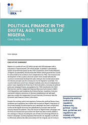 Political Finance in the Digital Age: The Case of Nigeria
